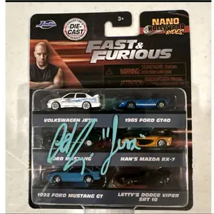 Fast & Furious Nano Hollywood Rides – 6-Pack Set (Autographed by Chad Lindberg “Jesse"
