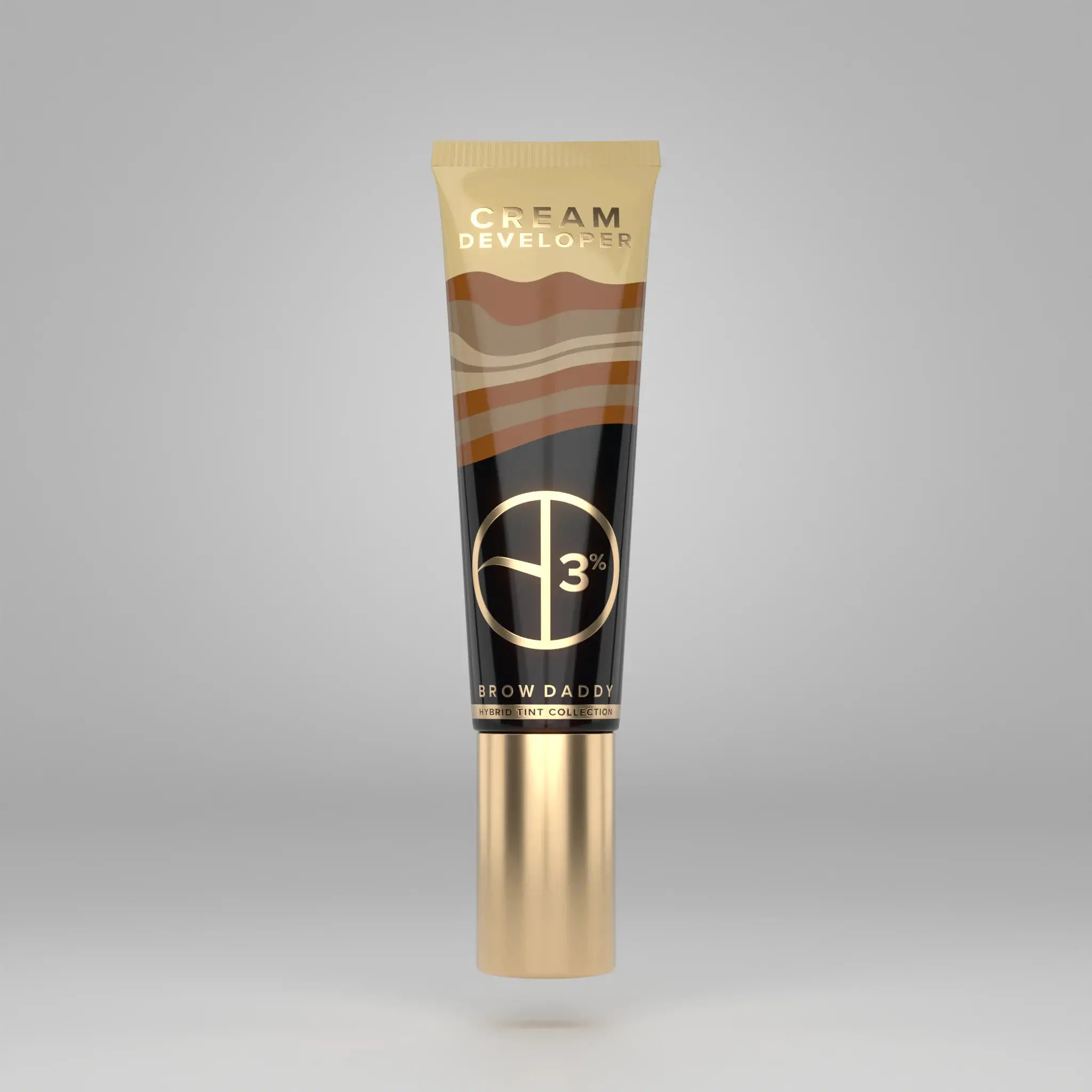 BROW DADDY Eyebrow Tinting Cream Developer, Makeup Cosmetic Single Item for Eyebrow Grooming