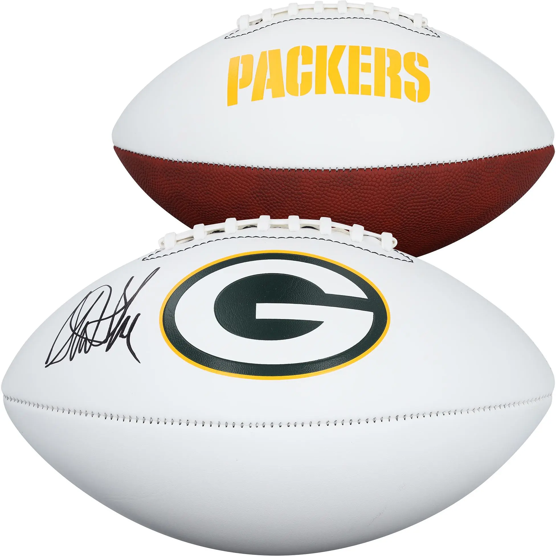 Sterling Sharpe Green Bay Packers Autographed Franklin White Panel Football - Fanatics Authentic Certified