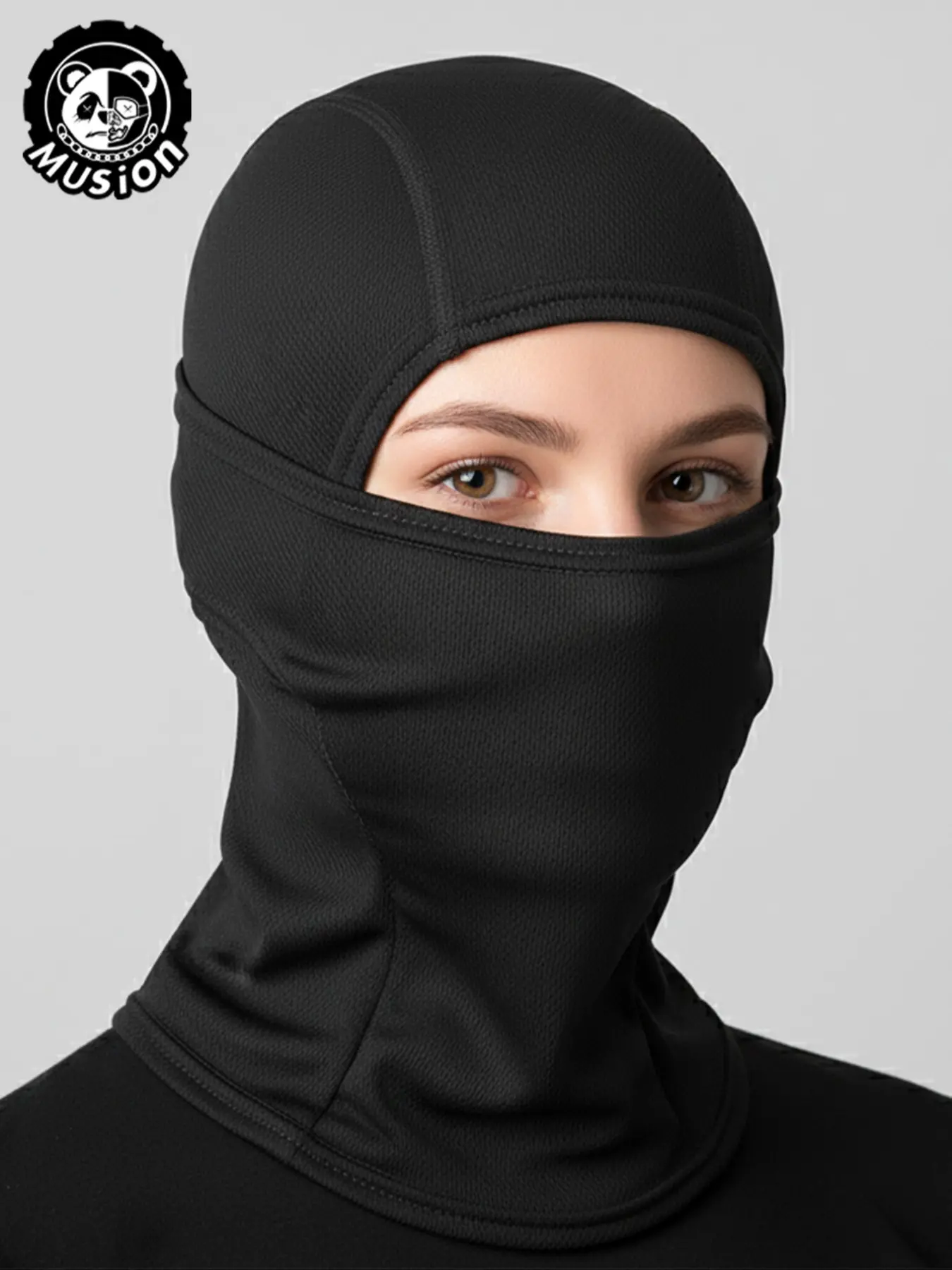 Women's Full Face Mask, Windproof Dustproof Sun Protection, Fashion Multi-Functional Balaclava Ski Mask for Motorcycle and Outdoor Activities, Breathable Face Cover, Outdoor Sports Mask