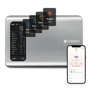 Etekcity ESN00 AI Smart Food Scale | 19 Nutrient Facts Auto Scan | Digital Calorie Counter for Meal Prep & Fitness | Compact Stainless Design tiktokshopmemorialday Summervibes