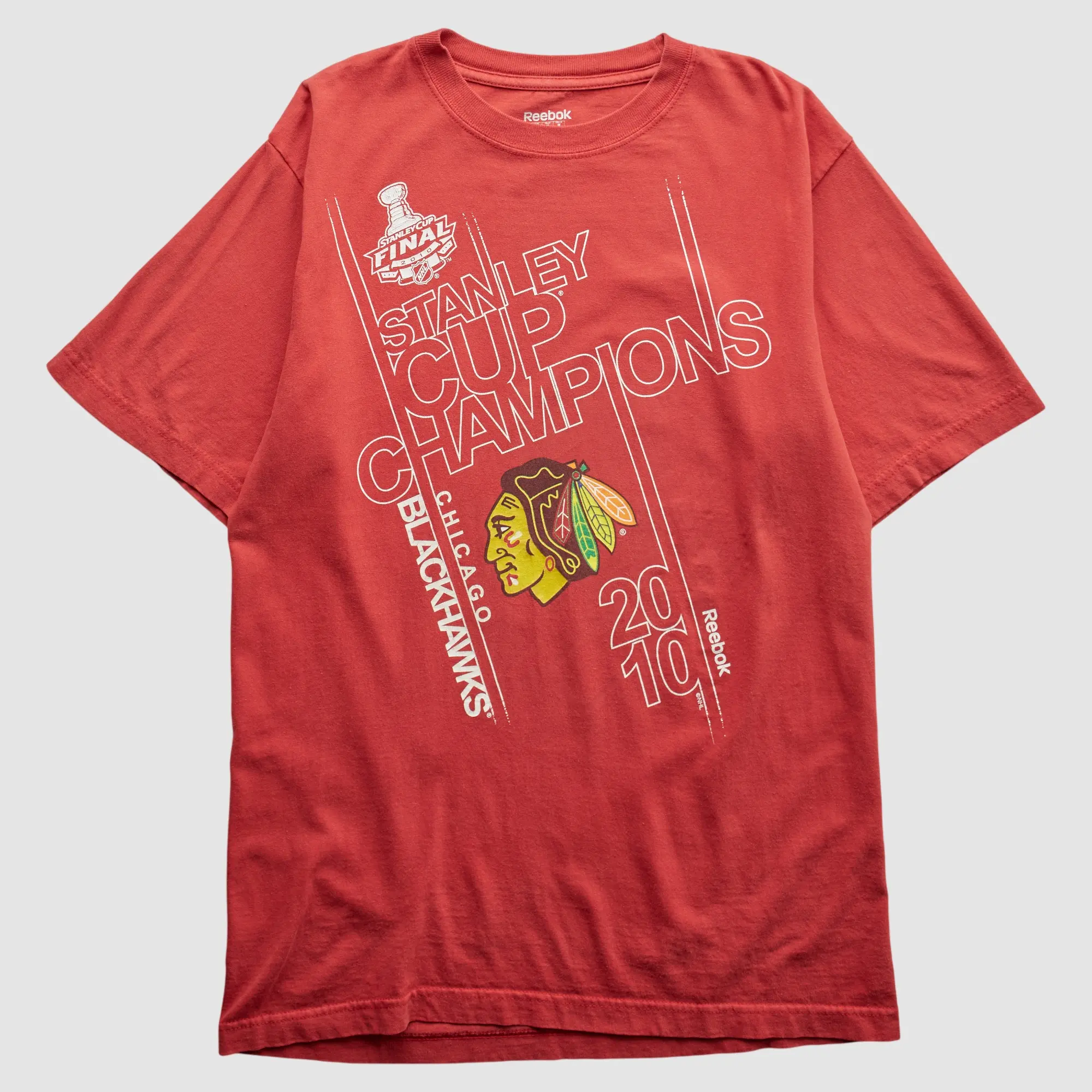 Chicago Blackhawks Reebok 2010 T-Shirt - Red - S