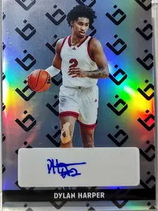 Dylan Harper Autograph 2025 Leaf #BILA-DH1 Signed Basketball Card 495/597