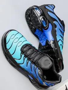Unisex's Retro Air Cushion Sneakers, Thick Soled Sneakers, Trendy Sneakers, Colorblock Design with Breathable Mesh & Patent Leather Accents, Visible Air Units for Shock Absorption, Retro Style Ideal for Streetwear and Casual Outfits
