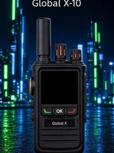 Global X-10 Pro PTT Walkie Talkie - Elite Model (Lifetime Connection)