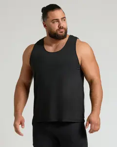 Men's Sleeveless Active Mesh Performance Tank Top — Breathable Gym Workout Training Shirt with 4-Way Stretch, Anti-Odor Technology, and UPF 50+ Protection