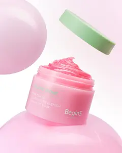 [BeginS by JUNGSAEMMOOL] Pink Guava Glutathione Blemish Wash-off Mask | Korean Jelly Mask | Niacinamide, Vitamin C-rich Jeju Guava for Dark Spot Care and Radiant Glass Skin (3.17 Fl Oz)