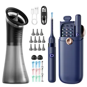 Professional Home Hygiene Combo: Ultimate Visual Ear Cleaning Kit, Electric Earwax Irrigation System, Tonsil Stone Remover & 1080P HD Wellness Camera Set - Customizable Family Grooming Care Bundle