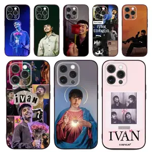 Ivan Cornejo Phone Case For iPhone 17 Pro Max Air 16 15 14 13 12 11 Pro Max Plus 16E 17E& Samsung Galaxy S26 S25 Ultra S24 S23 S22 S21 Plus FE Soft Silicone Black Case