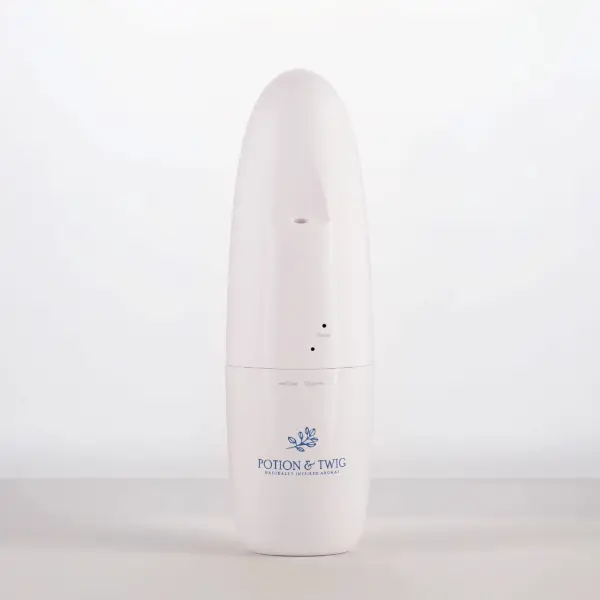 Potion & Twig Modern Sienna Wall Plug-In Scented Oil Diffuser - App Controlled Waterless Cold Air Diffusion, Indoor Home Fragrance for Homeowners' At-Home Routine Waterless Oil Diffuser