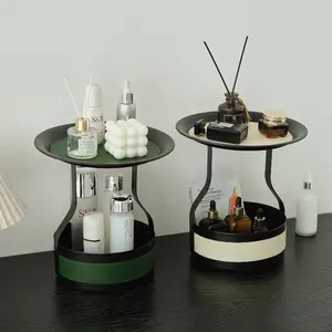 Elegant Desktop Storage Tray, Luxury Organizer Box, Entryway Decorative Holder, Key Rack, Makeup Cosmetic Organizer