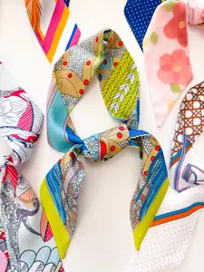Multi Color Neck Scarves/Twilly's