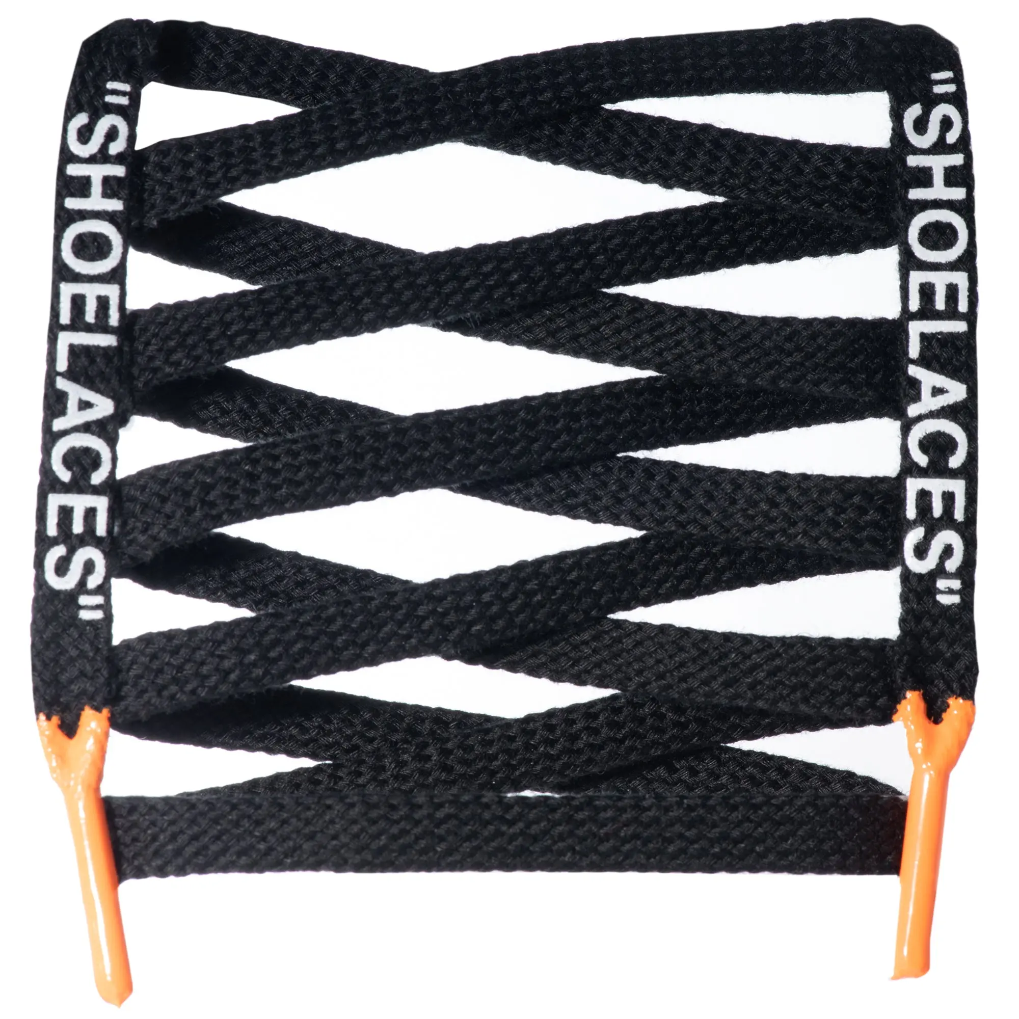 Flat Printed "SHOELACES" Silicone