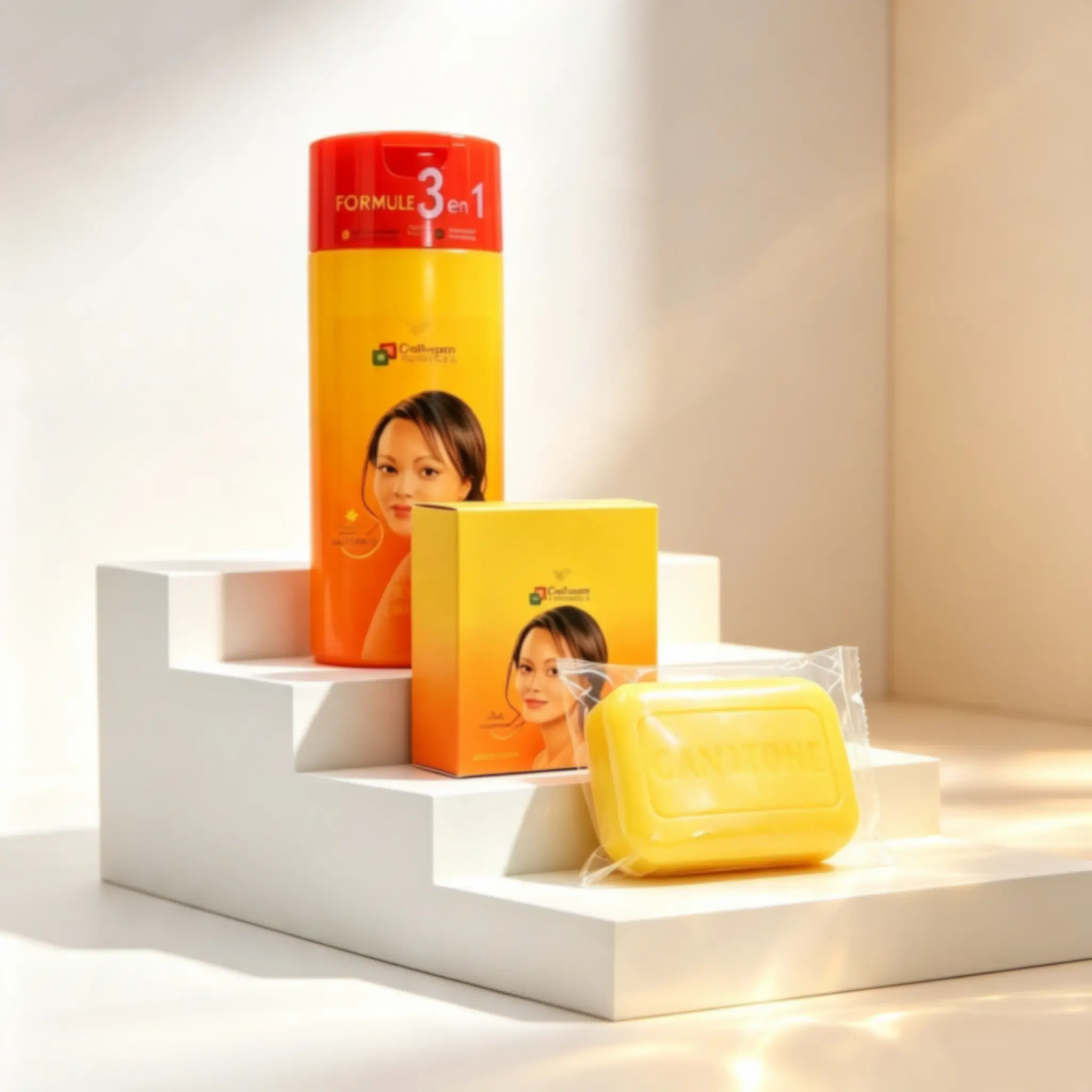 Body Lotion & Soap Set | Daily Body Skincare 190g + 215ml