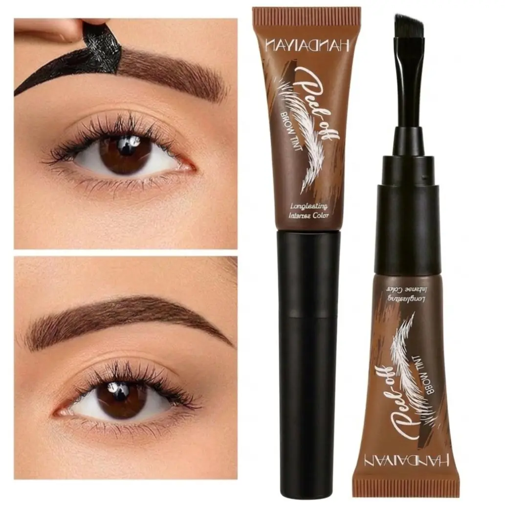 2026 New Tear-Off Brow Tint – Waterproof, Non-Fading, Long-Lasting Pigment for Precise Brow Definition & Effortless Wild Brow Looks - Easy-to-Use Makeup Tool for Women, Cosmetics, Eyebrow products