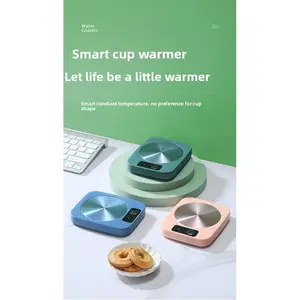 Intelligent Coaster Thermos with Constant Temperature Insulation of 55 Degrees Smart Cup Warmer for Enhanced Beverage Experience