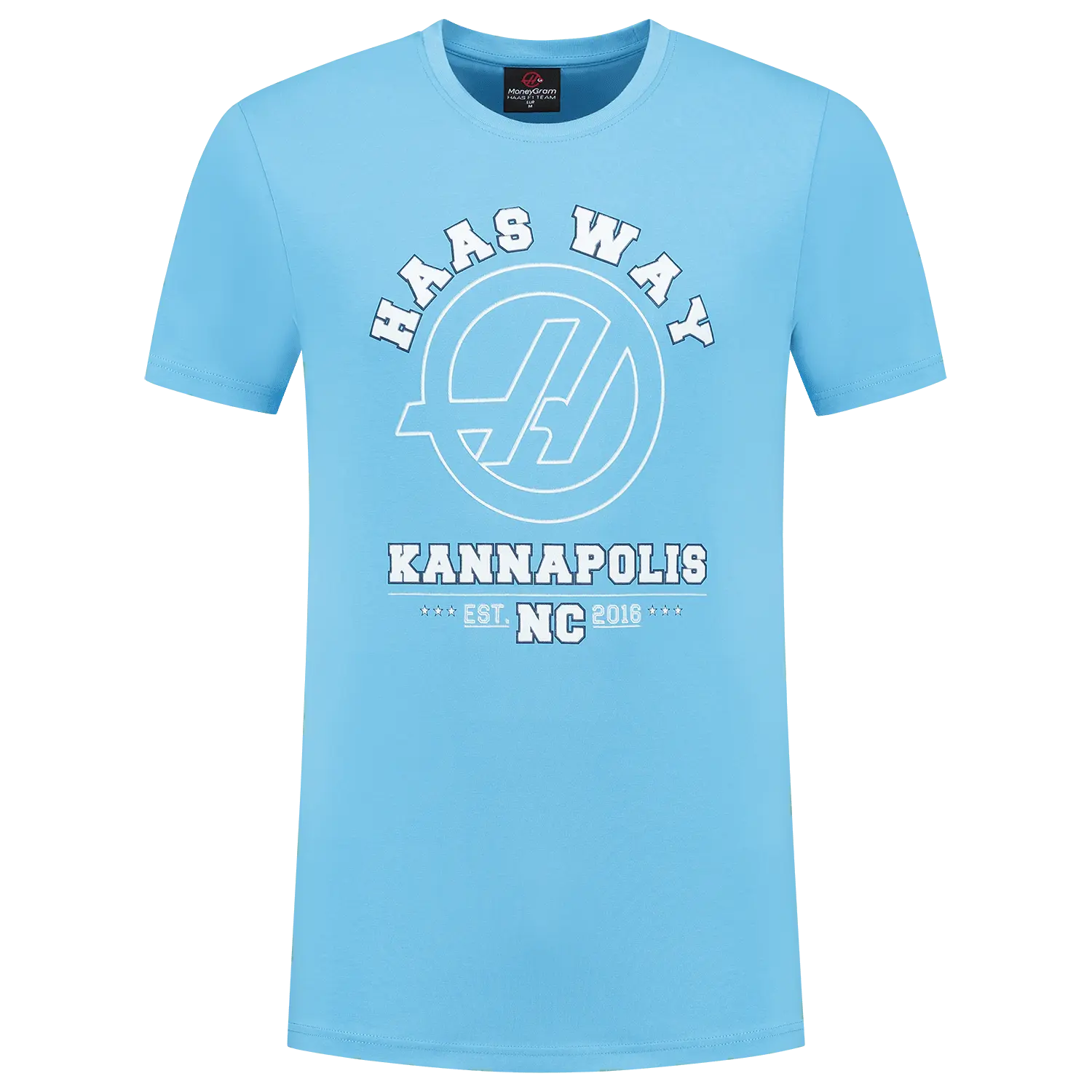 Haas Racing F1 "Haas Way Kannapolis" T-Shirt - Blue