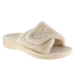 Belovely Women's Unisex Style Orthotic Arch Support Slippers Fuzzy Adjustable Orthopedic Slippers for Plantar Fasciitis Furry Slide Slippers for Ladies Girl Footwear Flipflop Shoe Walking Shoes Flat Soft Comfort Dance Tsinelas