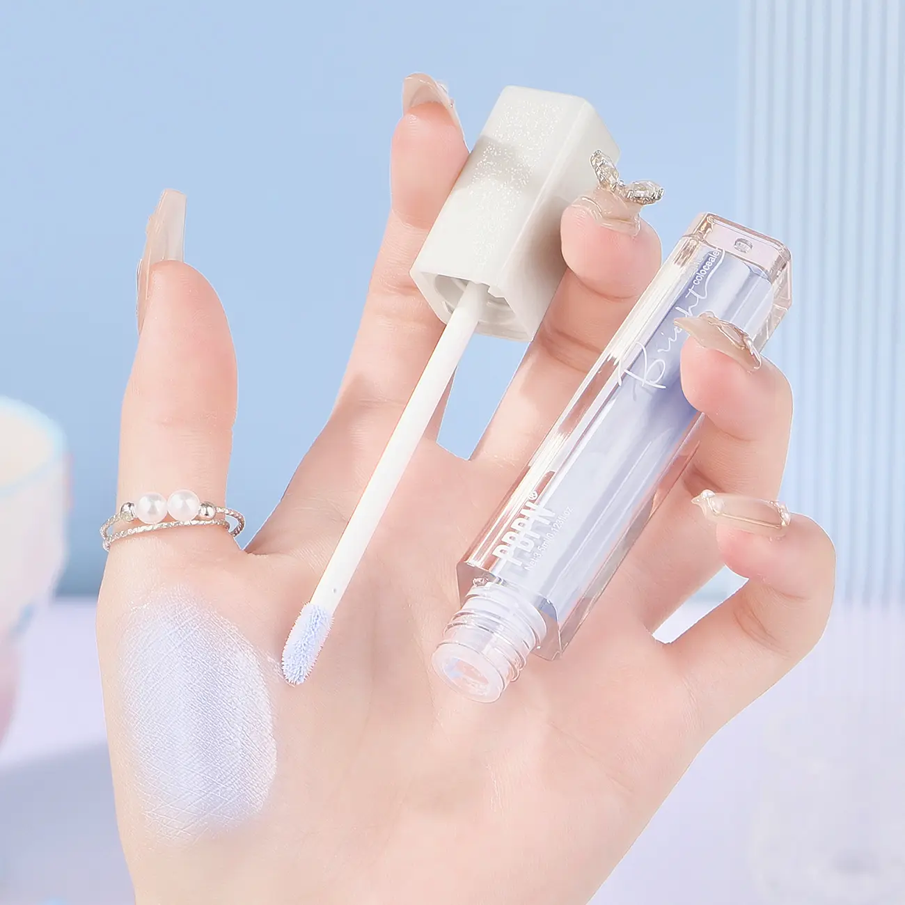 Brightening Full Coverage Concealer, Long-Lasting & Hydrating Cosmetic Makeup for a Flawless Finish on All Skin Types, Hydrate, Moisturizing, Smoothing