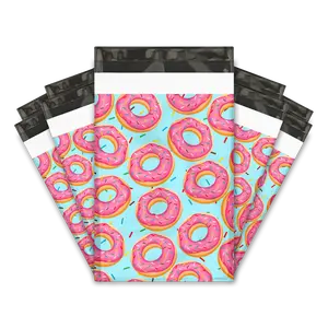 6x9" Donut Designer Poly Mailers Shipping Envelopes Premium Printed Bags