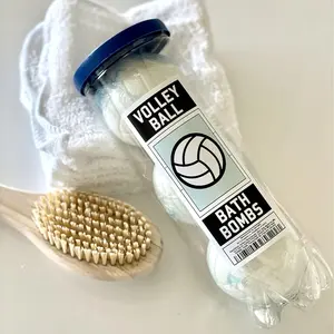Volleyball Bath Bombs - 3 Pack - Volleyball Gifts - Volleyball Gifts for Team & Girls & Teen Girls, Girls, Coach, Scented