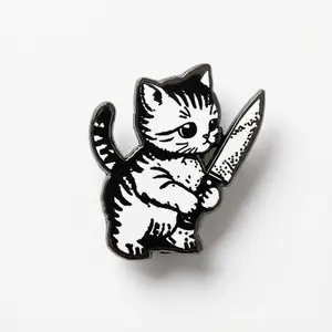Evil Kitty Pin