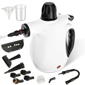 Handheld Multi-Surface Pressurized Steam Cleaner, 12-Piece Cleaning Set with Safety Lock, Perfect as a Gift