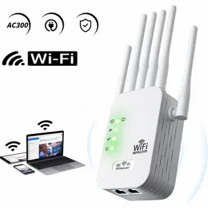 Home Office WiFi Extender Signal Booster, WiFi Range Extender, Fastest Best High Speed WiFi Enhancer 300mbps Single Band (2.4GHz), Wireless Signal Repeater, Wifi Extenders Signal Booster For Home