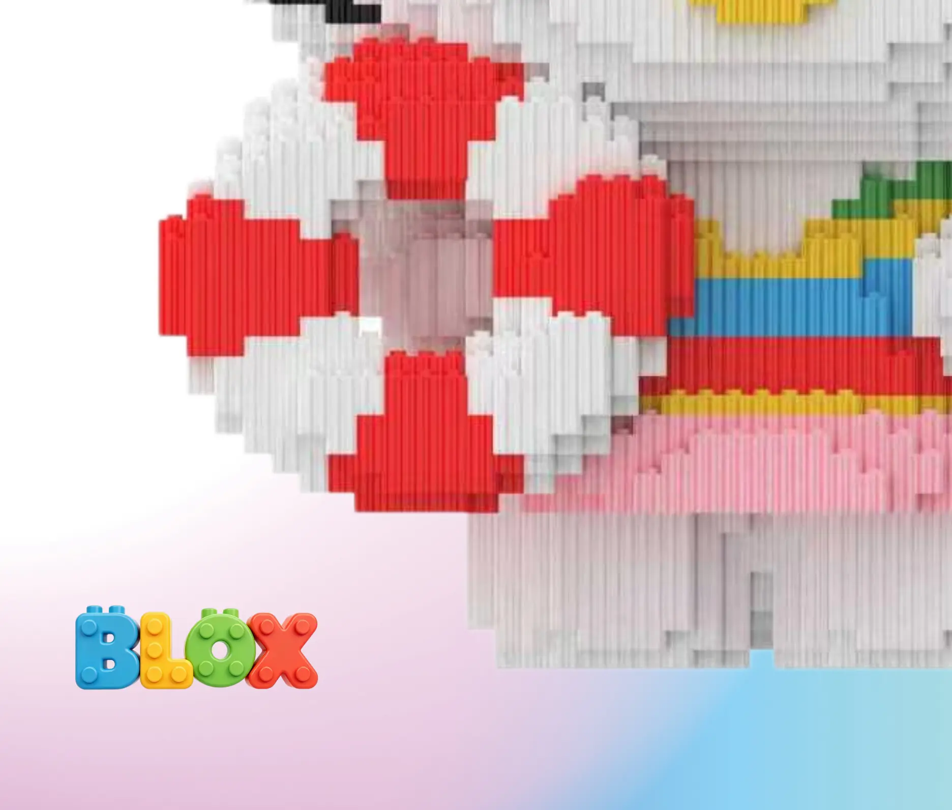 Bolx Toy 3D Micro Block Figure (KT), Anime Block Figures, 14*12*8 inches Collectibles, Chic Decor for 12 Years Above