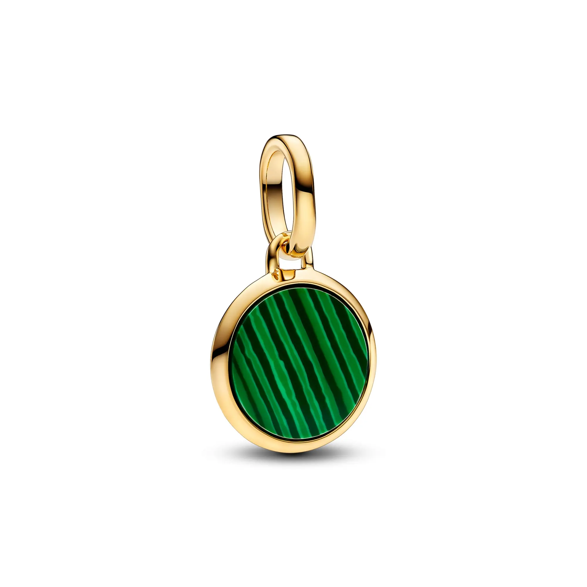 Pandora ME Green Engravable Mini Medallion Charm 763389C01