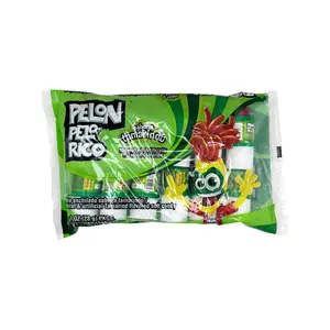 Pelon Pelo Rico Tamarind Mexican Candy Dulces Mexicanos Spicy 1OZ, 12 Pack - Sweet & Spicy Jelly Snack - Fruit, Bonbon Candies Sugar