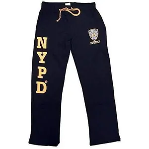NYPD Mens Sweatpants (Navy & Gold)