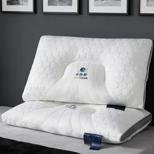 Cloud-like capsule pillow—breathable and comfortable, alleviates fatigue, a bedroom essential