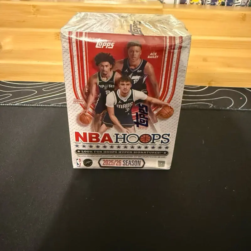 Topps 2025/26 nba hoops blaster box
