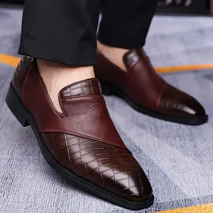 Men'S Stylish Business Shoes, Versatile, Slip-Resistant, Durable, Suitable for Both Casual And Formal Occasions.
