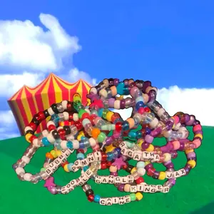 Digital Circus Kandi Bracelet - Colorful Design