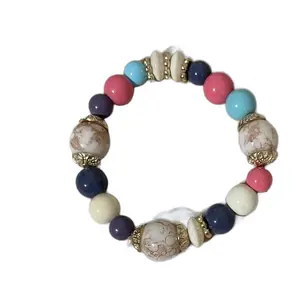 Triplets Lucky Glass Bracelet