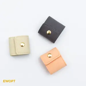 Mini Travel Jewelry Bag Travel Jewelry Roll Bag with Buckle Foldable Multi Functional Travel Jewelrys Pouch with Buckle Small Jewelry box for Earrings, Rings, Necklaces