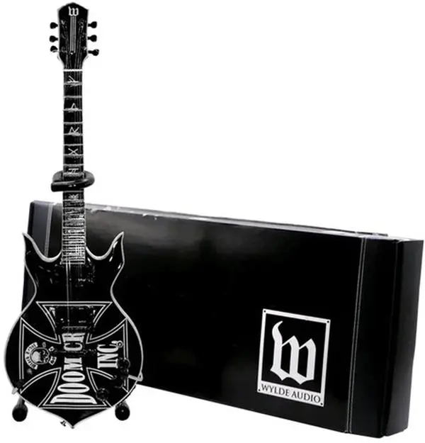 Zakk Wylde - Zakk Wylde Doom Crew Inc. Heathen Grail 10 Inch Miniature Guitar Replica  [COLLECTIBLES] figurine/statue, Collectible