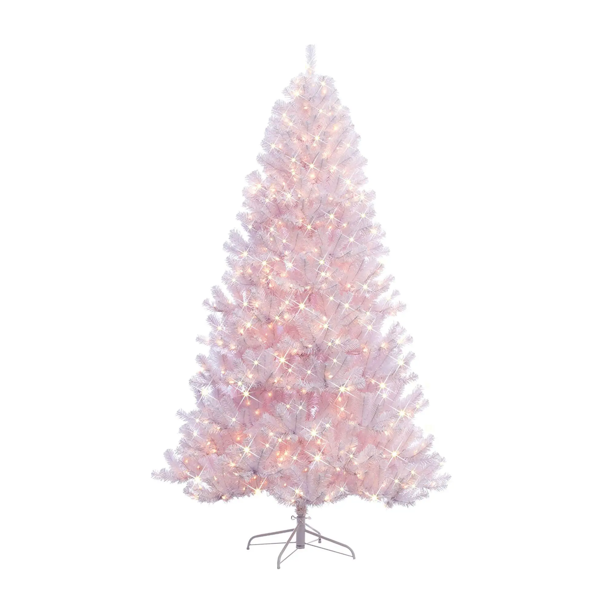 Puleo 7.5' Pre-Lit White Northern Fir ChristmasTree
