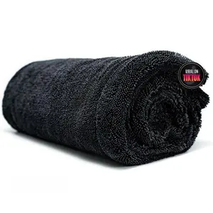 Ultra-Absorbent Drying Towel 1400gsm Premium Microfiber 24in*16in Twisted-Loop Surface Cleaner For Effective Car Drying