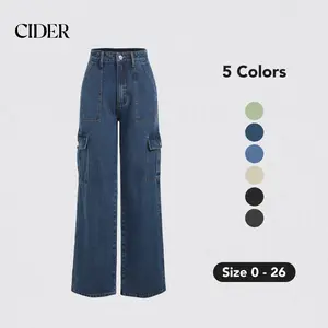 Cider Solid Cargo Jeans