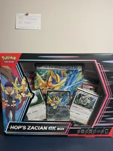 Pokemon TCG Hops Zacian ex Box - Destined Rivals (Sealed, New)