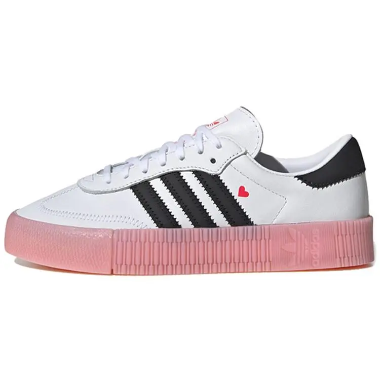 Adidas Women's Sambarose Valentine' Stylish Durable Low Top Skate Shoes EF4965