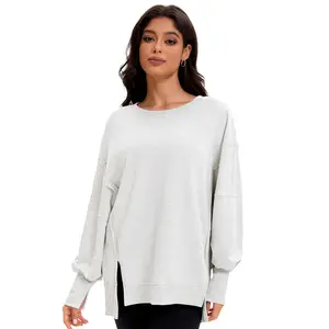 MISIFI  Womens Oversized Sweatshirts Hoodies Crewneck Shirts Fall Outfits Teen Girls Y2k Winter Clothes