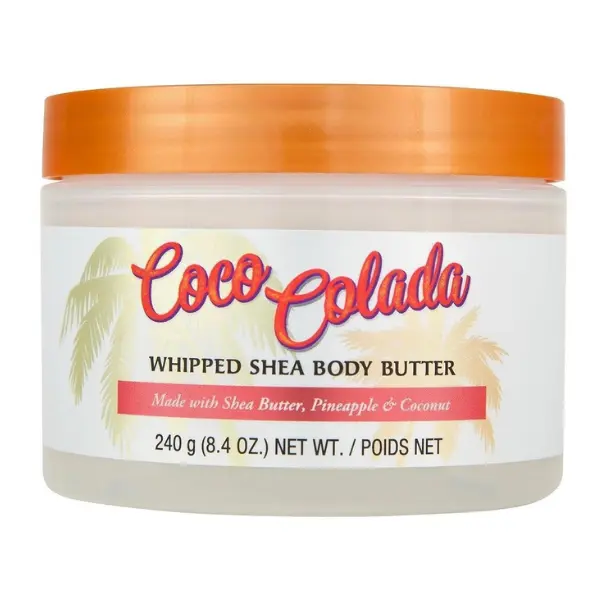 Tree Hut Coco Colada Whipped Body Butter with Shea Butter, 8.4 Oz | Whipped Shea Body Butter, Long-Lasting Hydration for Soft, Smooth Skin, Essential Body Care, Lightweight Moisturizer