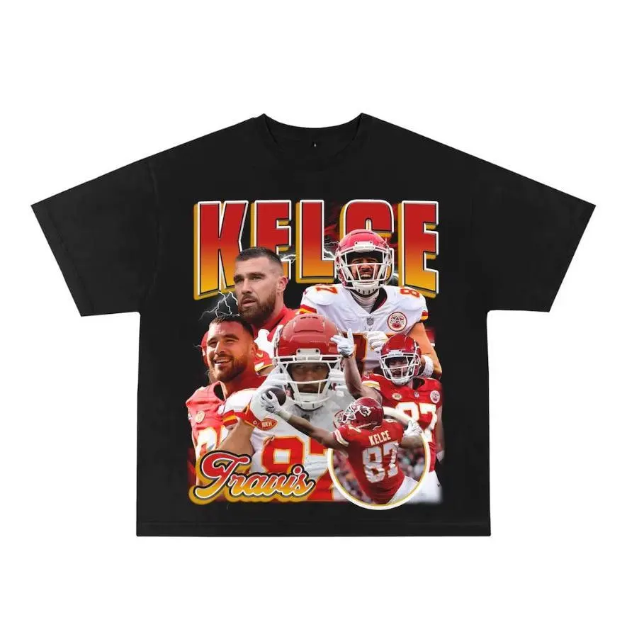 Vintage Travis K Kansas City Football Shirt, Game Day Tee, Football Fan Gifts