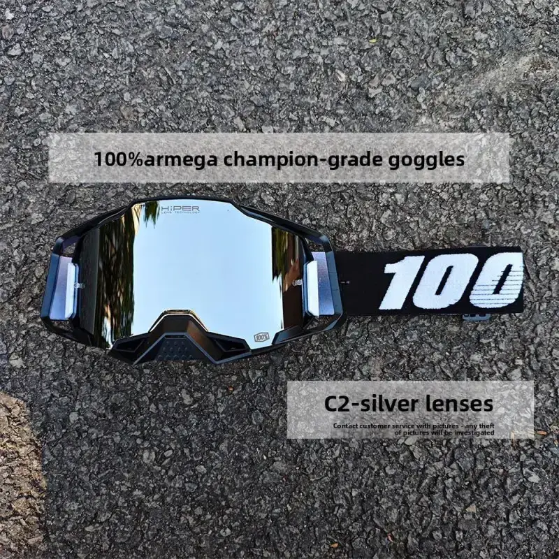 Quick Release Off-Road Motorcycle Helmet Goggles Outdoor Racing Tactical Windproof Visor Extension C1-blue Lenses Quick Release Off-Road Motorcycle Helmet Goggles Outdoor Racing Tactical Windproof Visor Extension C1-blue Lenses