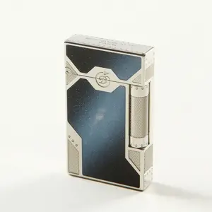 Dupont Lacquer 2 Fire Space Odyssey Theme D2C03 - Unique Blue Lacquer Finish & Gold Accents - Product Code D2C03