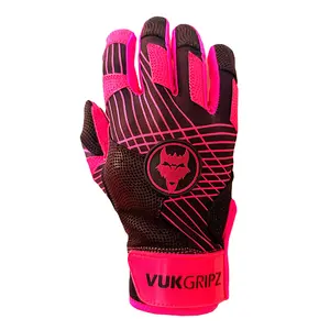 Prowler Pink & Black Batting Gloves POS